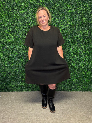 Simply Classic Black Dress