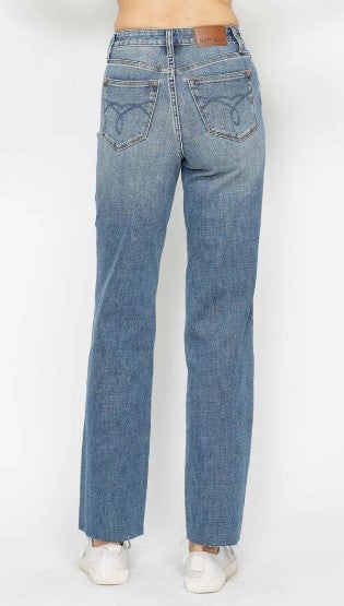 Med Wash Tummy Control Straight Jean