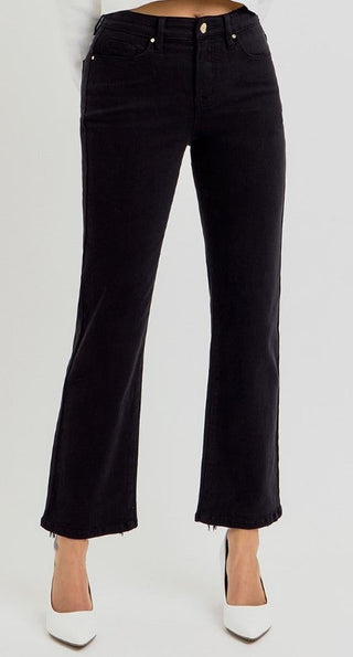 TC Black Straight Pant