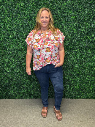 Mid Rise Tummy Control Skinny