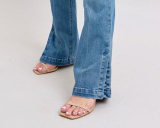 TC Side Slit Boot Cut Jean