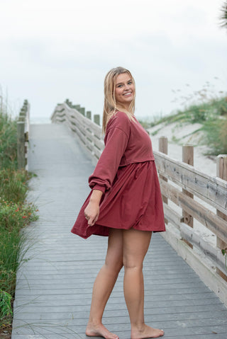 Come on Fall Sweatshirt Dress