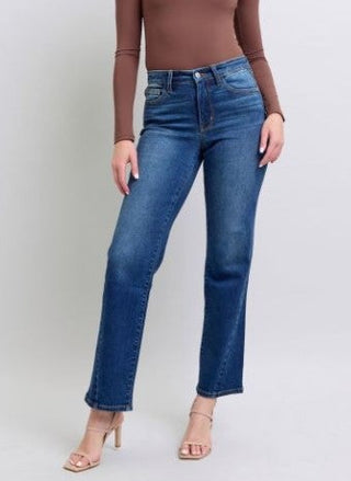 Judy Blue Side Seam Straight Leg Jean