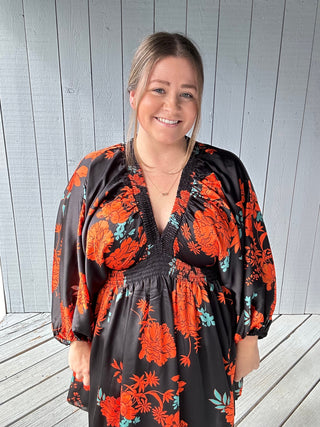 Fire and Ice Mini Dress by Entro