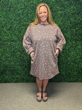 Western Pullover Dress