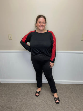 Black Pull On Skinny Jeans HW