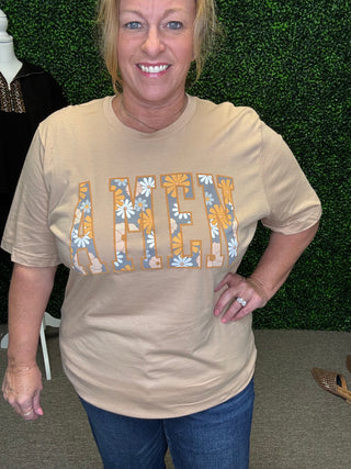 Amen Puff Ink Graphic Tee