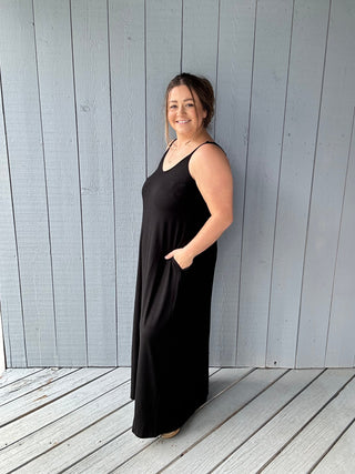Solid Maxi Dress