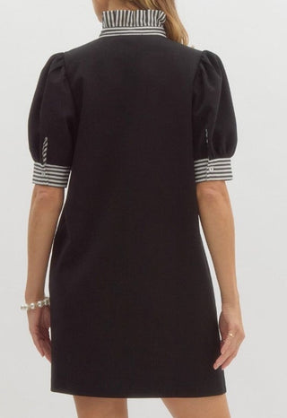 Black Polo Dress