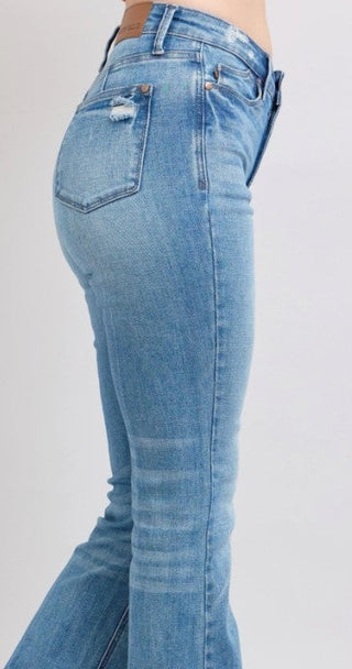 TC Side Slit Boot Cut Jean