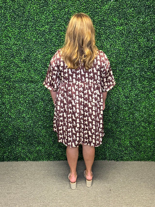 Sit Pretty Silky Dress