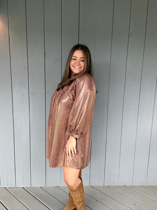 Lux Copperhead Dress