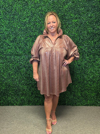 Lux Copperhead Dress