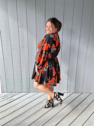 Fire and Ice Mini Dress by Entro