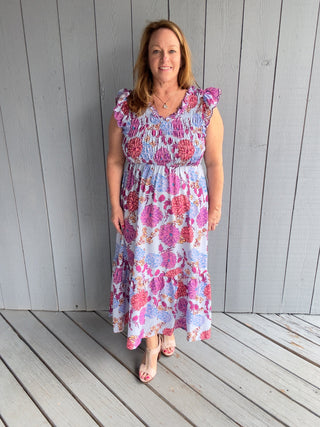 Peony Dreams Maxi Dress