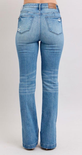 TC Side Slit Boot Cut Jean
