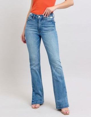 TC Side Slit Boot Cut Jean
