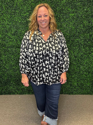 All About the Doggies Top