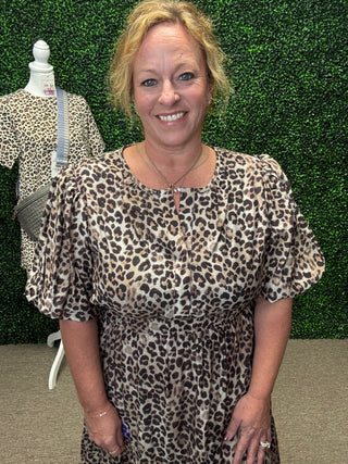 Leopard Beauty Dress