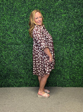 Sit Pretty Silky Dress