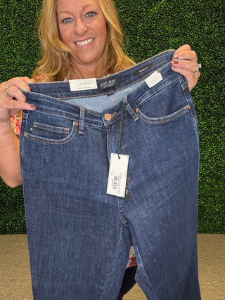 Mid Rise Tummy Control Skinny