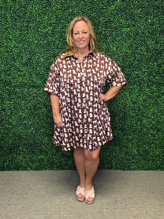 Sit Pretty Silky Dress