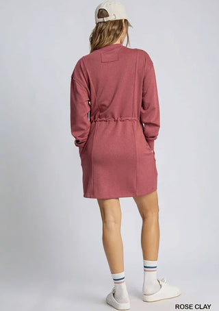 Rose Clay Knit Dress by Umgee