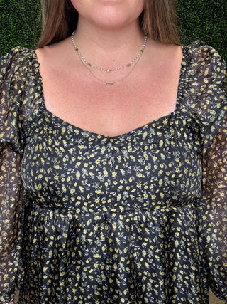 The Sweet Bloom Mini Dress