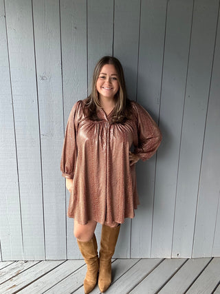 Lux Copperhead Dress