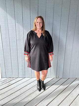 Sporty Side Stripe Dress