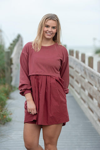 Come on Fall Sweatshirt Dress