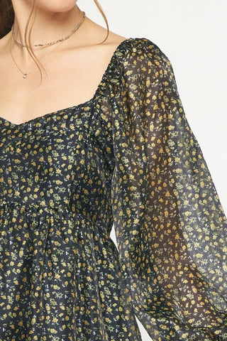 The Sweet Bloom Mini Dress