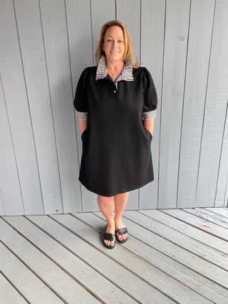 Black Polo Dress