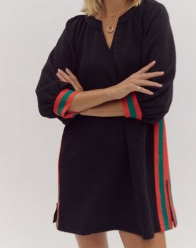 Sporty Side Stripe Dress