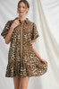 Leopard Button Down Dress