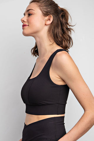 Rae Mode Square Neck Sports Bra