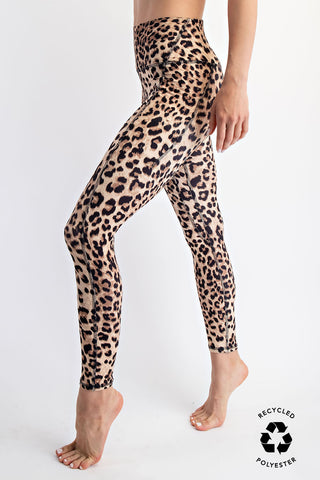 Leopard Butter Leggings with Pockets