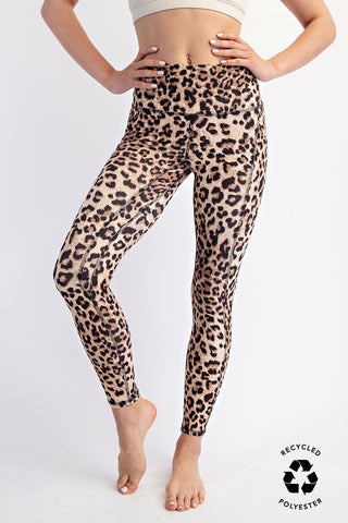 Leopard Butter Leggings with Pockets