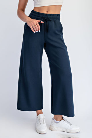 Modal Scuba Wide Leg Pant