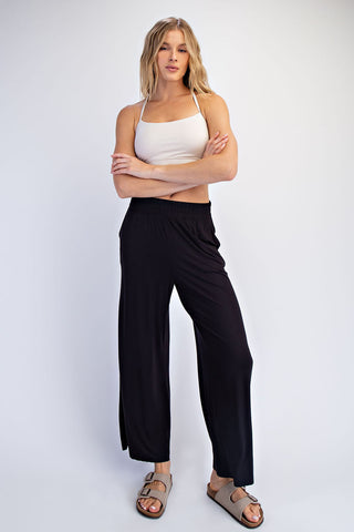 Rae Mode Viscose Wide Leg Athliesure Pant