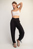Rae Mode Modal Crossover Waist Pants