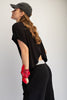 Rae Mode Open Back Modal Top