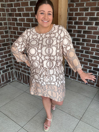 Molly Bracken Diane Printed Dress