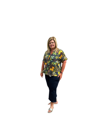 Neon Rainforest Top