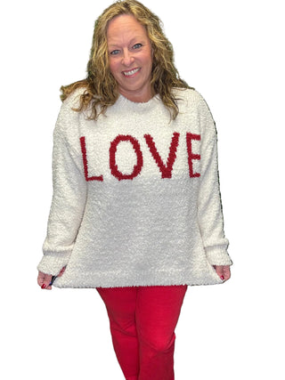 LOVE Sweater by Cozy Co