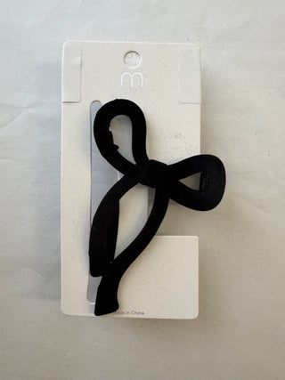 Velvet Claw Clip