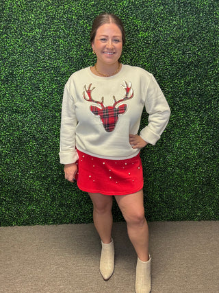 The Reindeer Knit Top