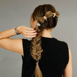 K’Lani Wild hair tie and bracelet set