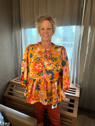 Flowers Baby Top