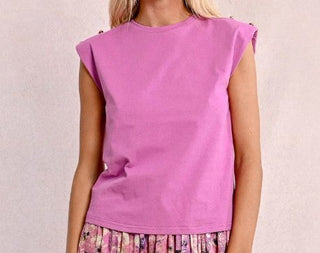 Molly B Wide Shoulders Tee